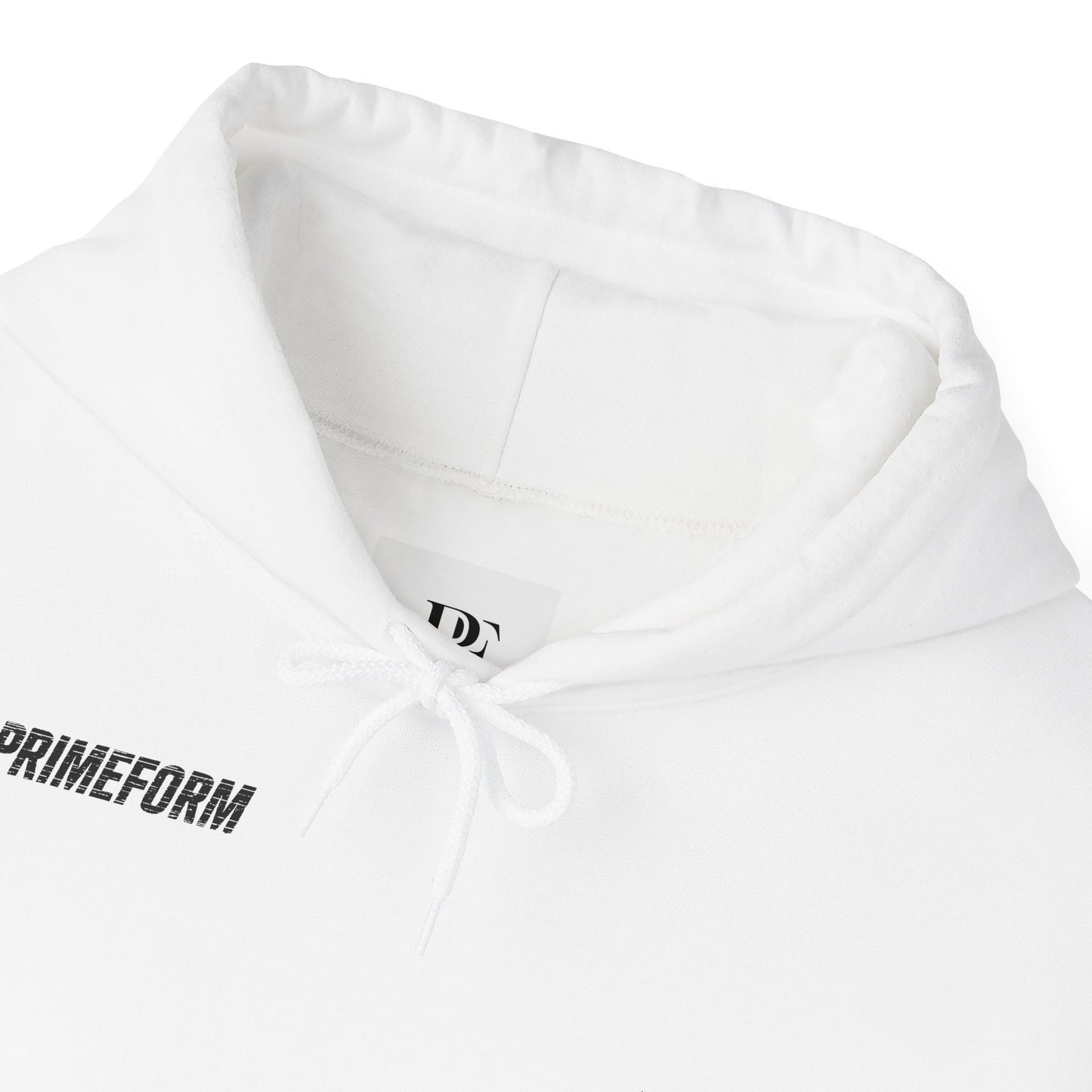 PrimeFrom™ Unisex - White Hoodie
