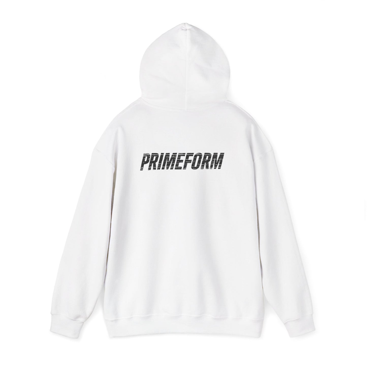 PrimeFrom™ Unisex - White Hoodie