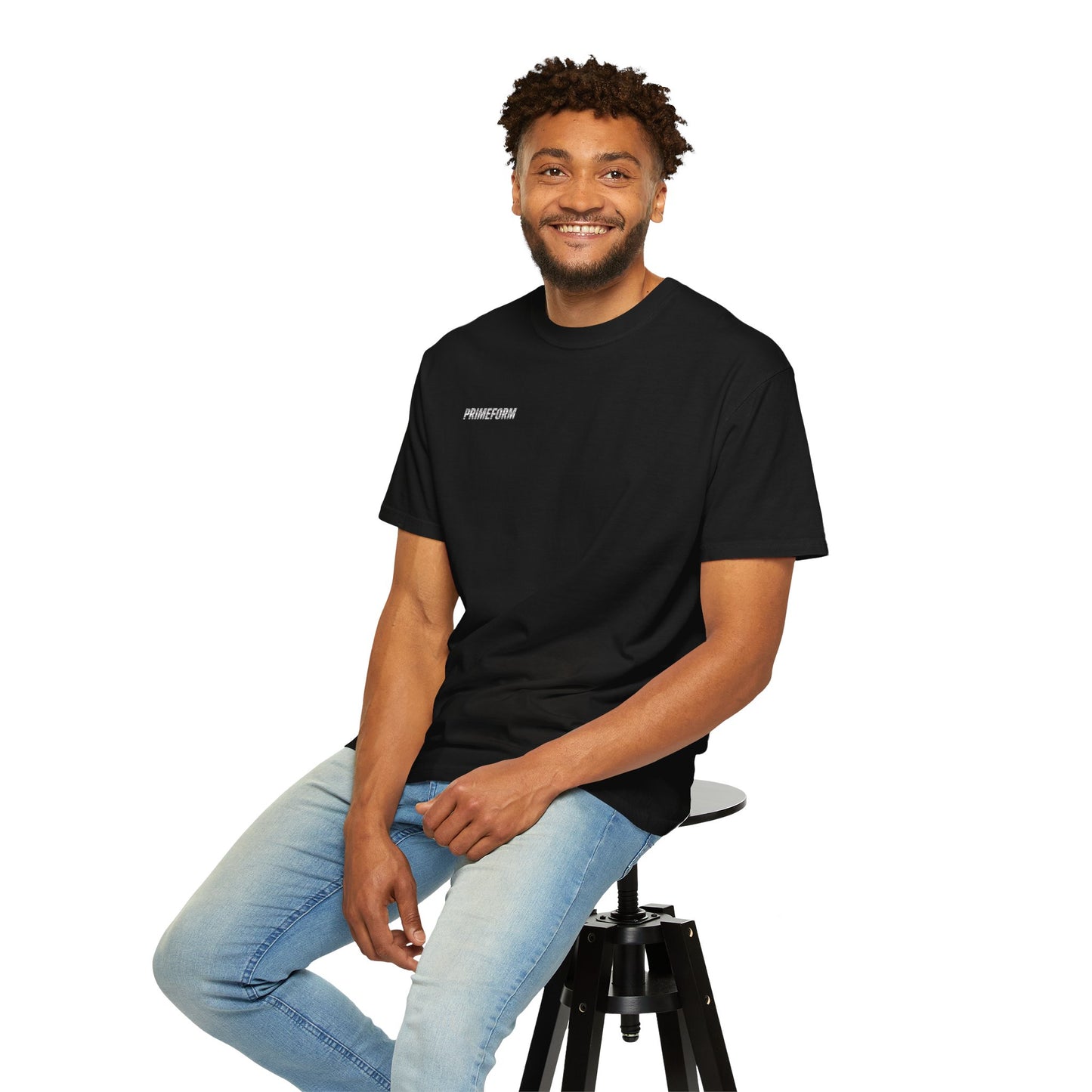 PrimeForm™ Unisex Grey & Black T-Shirt