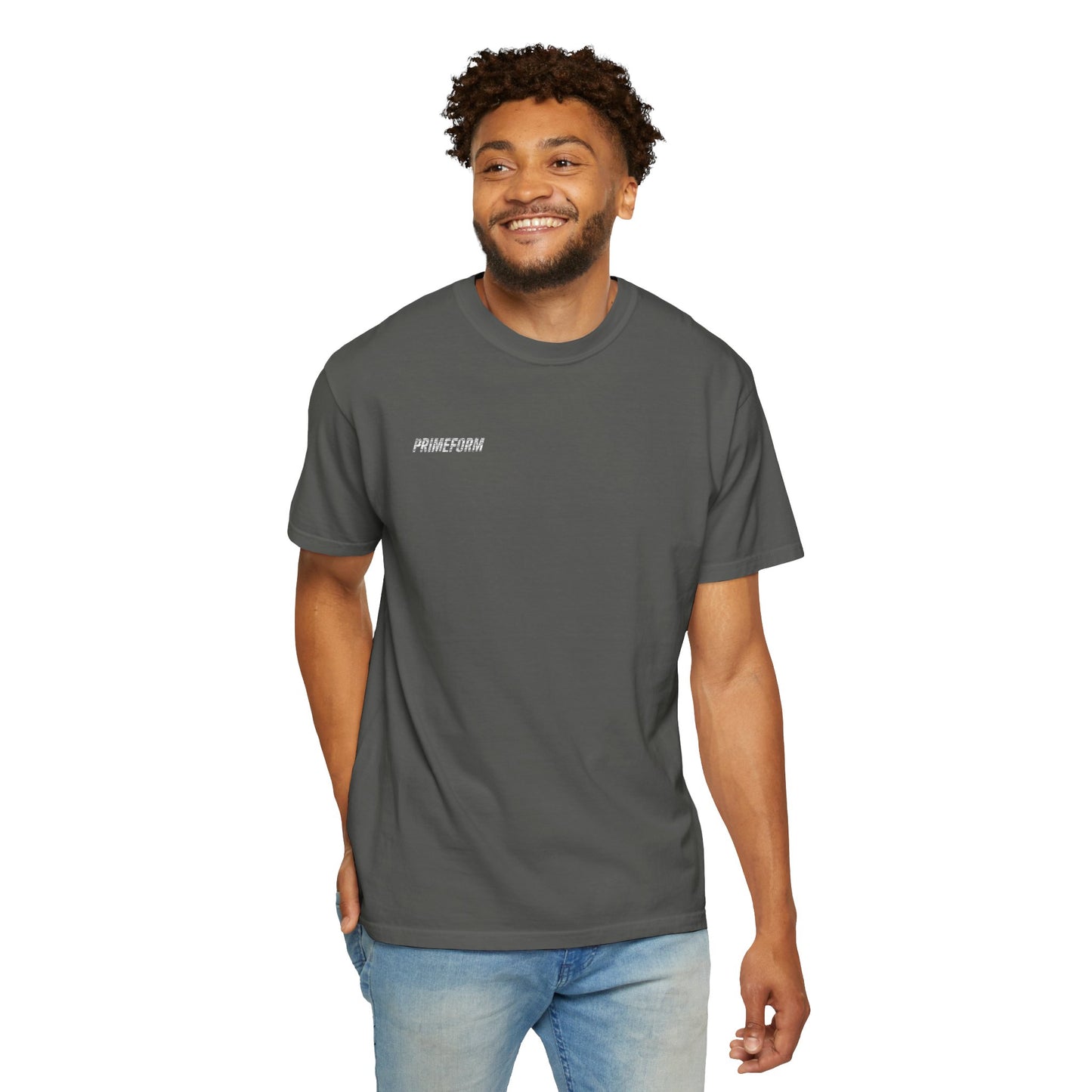 PrimeForm™ Unisex Grey & Black T-Shirt