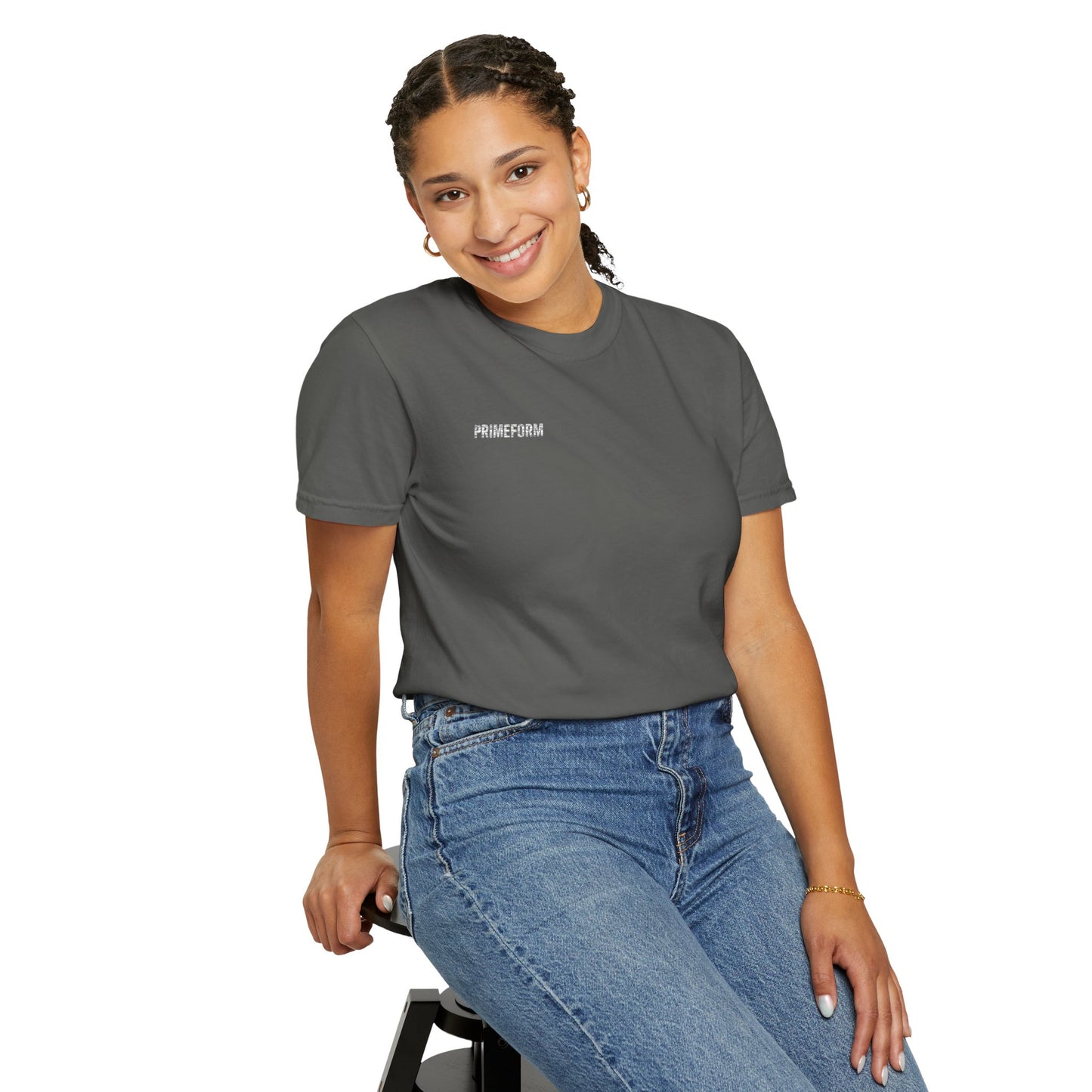 PrimeForm™ Unisex Grey & Black T-Shirt