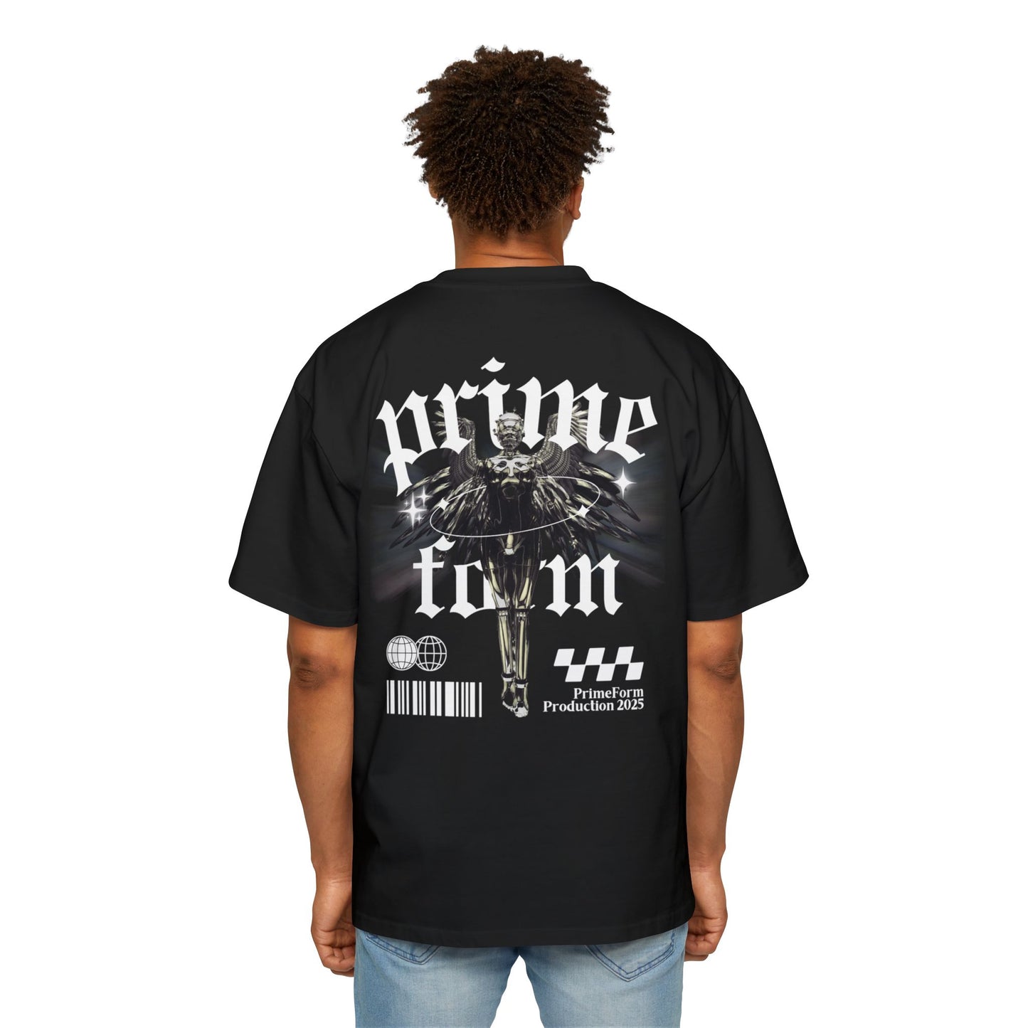 NEW PrimeForm™ Oversized Angel Tee (Black Edition)