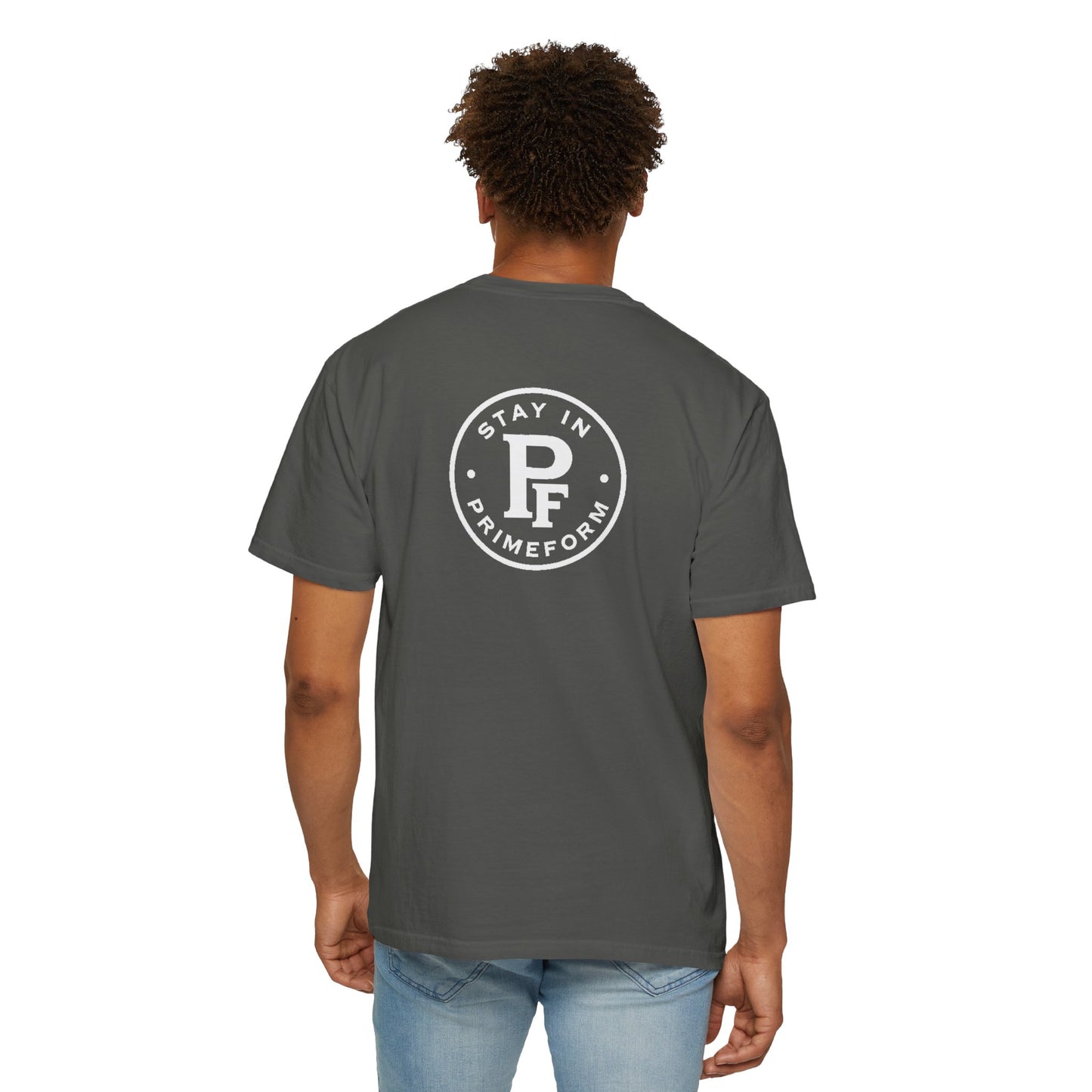 PrimeForm™ Unisex Grey & Black T-Shirt