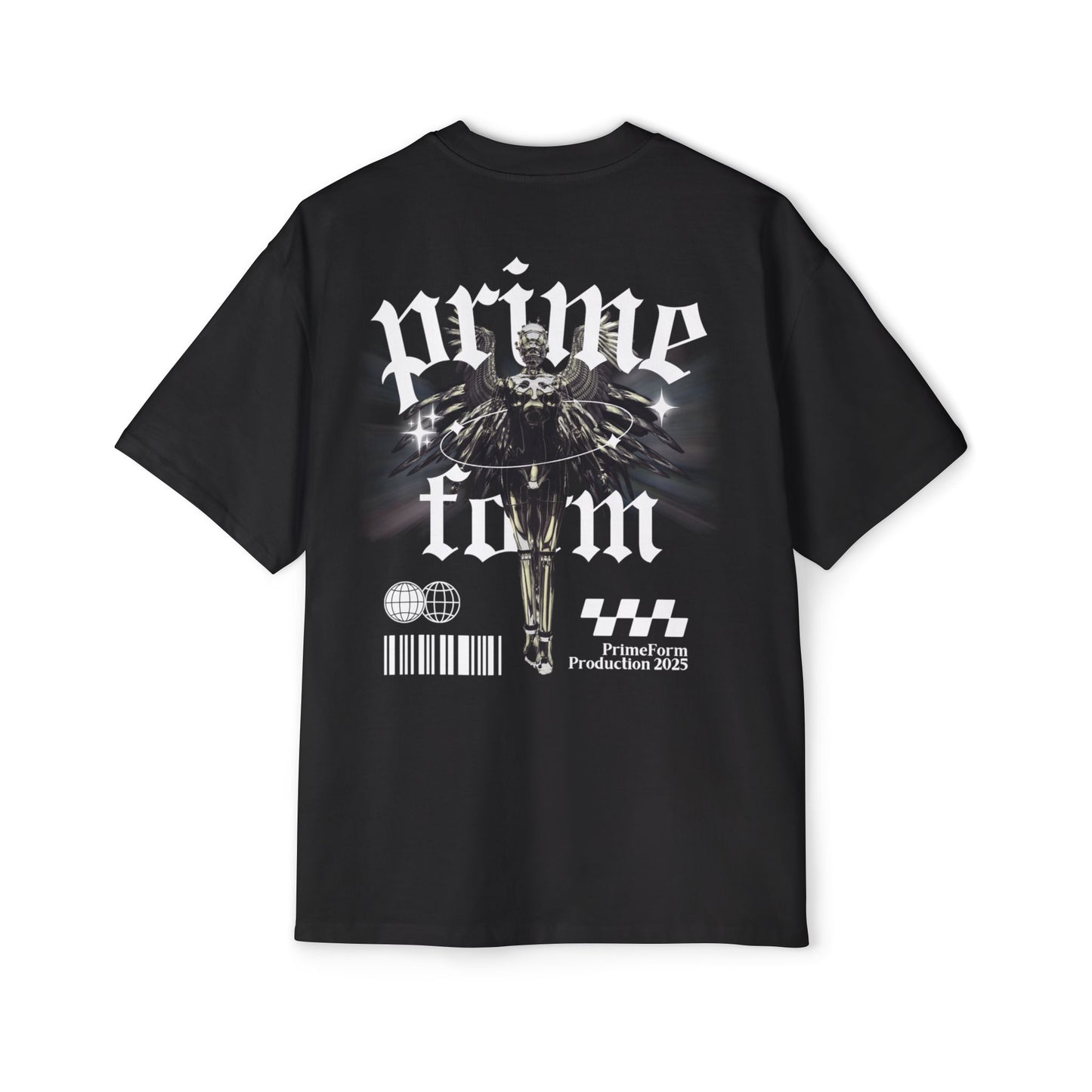 NEW PrimeForm™ Oversized Angel Tee (Black Edition)