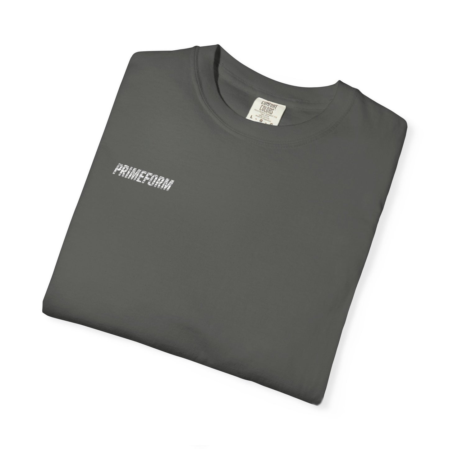 PrimeForm™ Unisex Grey & Black T-Shirt – Label “Match” Edition