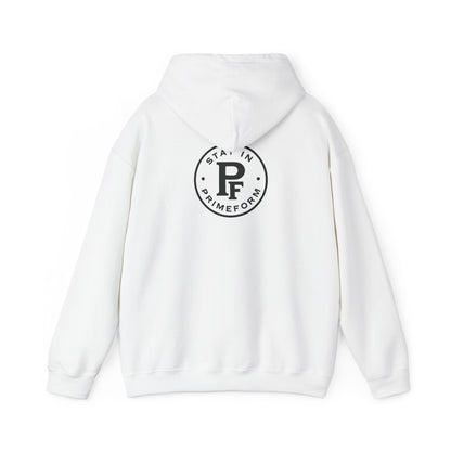 PrimeFrom™ Unisex - White Hoodie