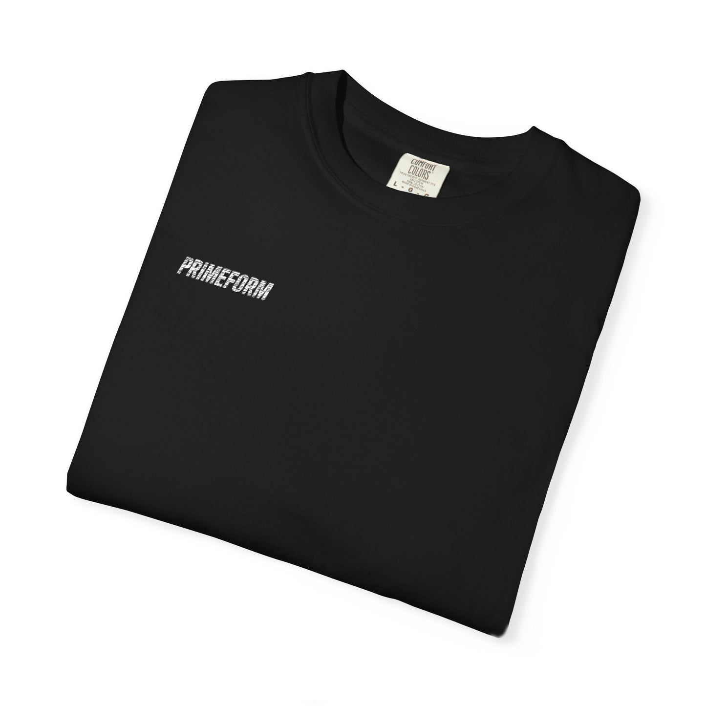 PrimeForm™ Unisex Grey & Black T-Shirt – Label “Match” Edition