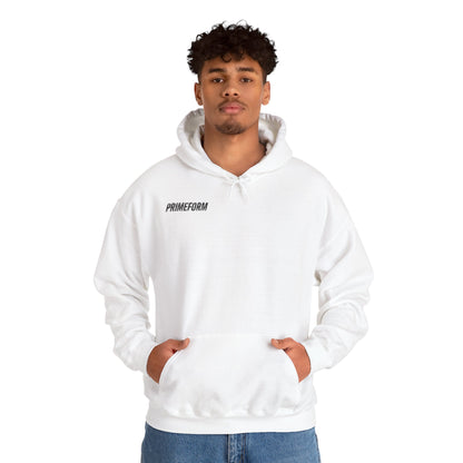 PrimeFrom™ Unisex - White Hoodie