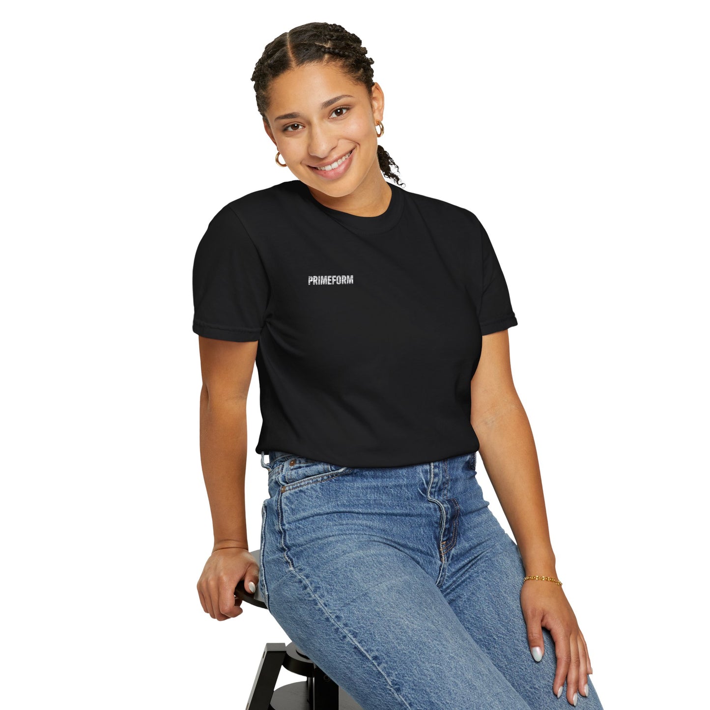 PrimeForm™ Unisex Grey & Black T-Shirt