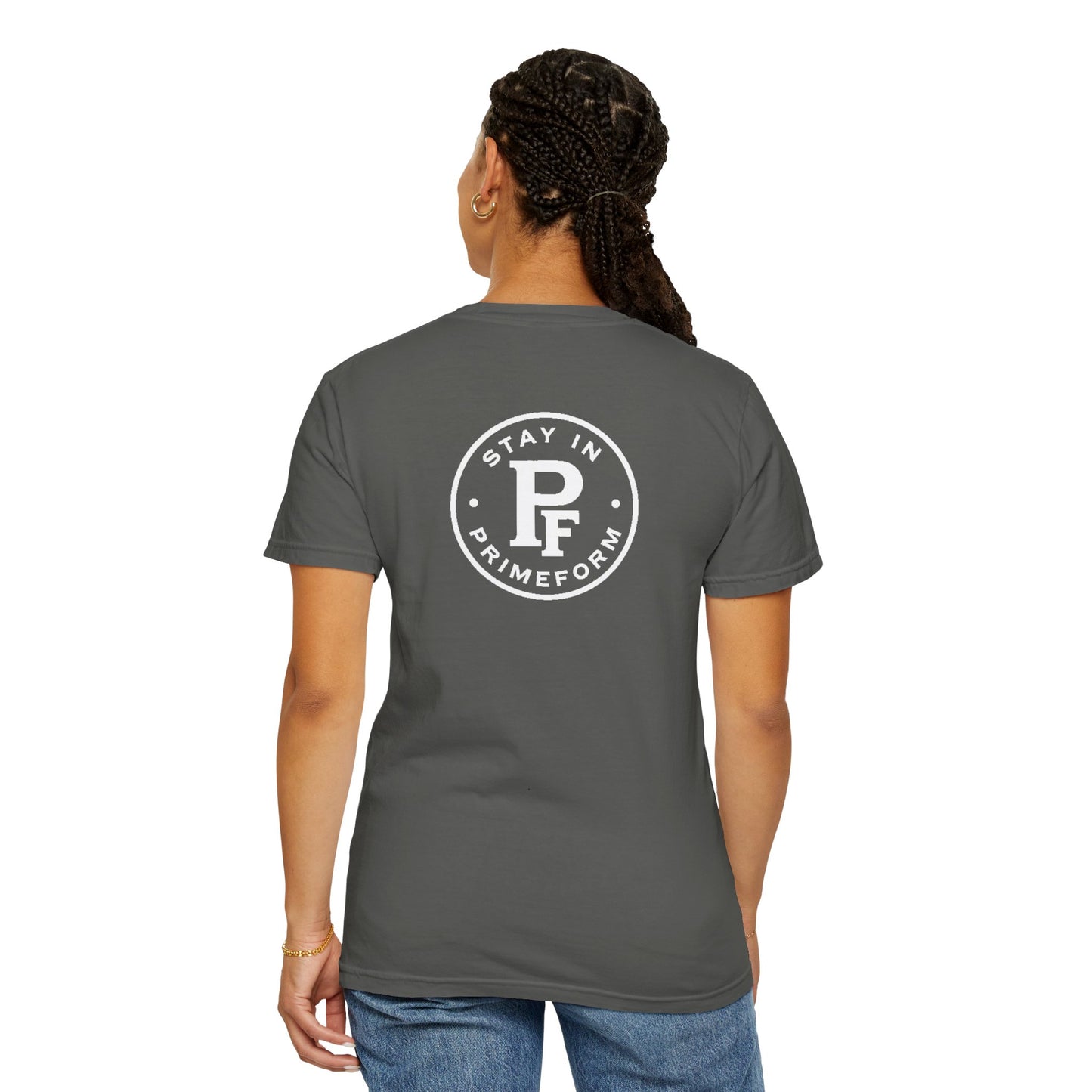 PrimeForm™ Unisex Grey & Black T-Shirt