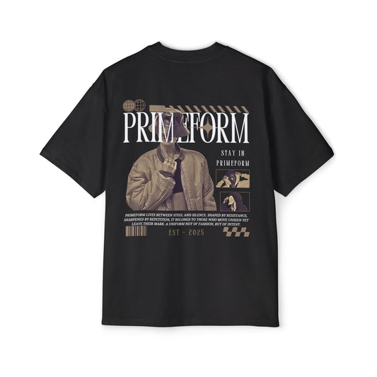 New PrimeForm™ Oversized Icon Tee (Black Edition)