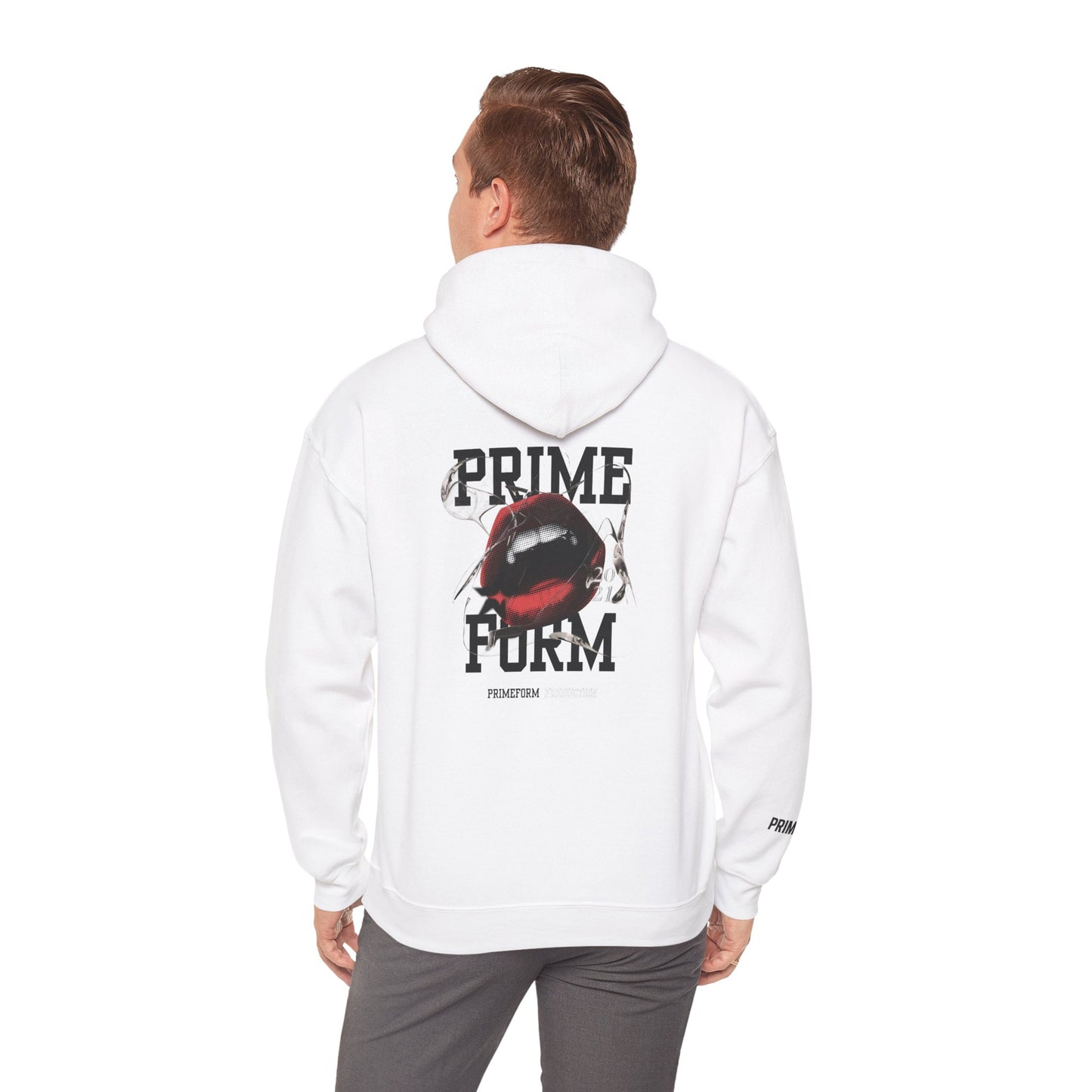 PrimeForm™ Unisex - White Hoodie