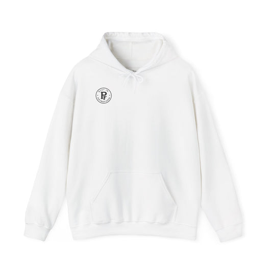PrimeForm™ Unisex - White Hoodie – Label-Match Edition