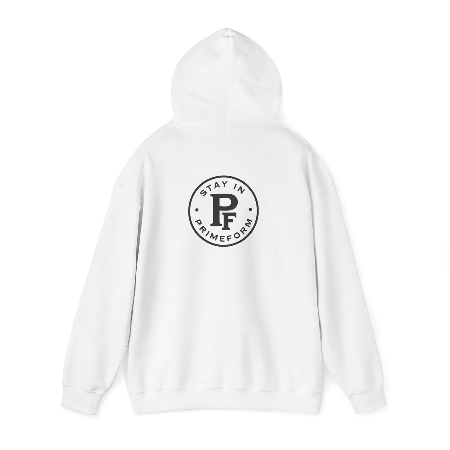 PrimeFrom™ Unisex - White Hoodie