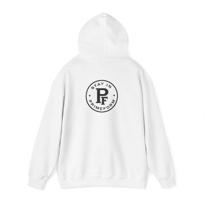 PrimeFrom™ Unisex - White Hoodie